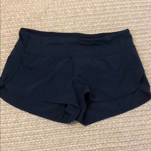 Dark teal Like new, Lululemon speed short
